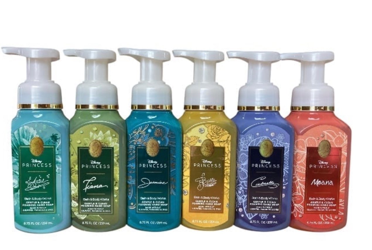 Disney Bath & Body Works Foam Soap Collection