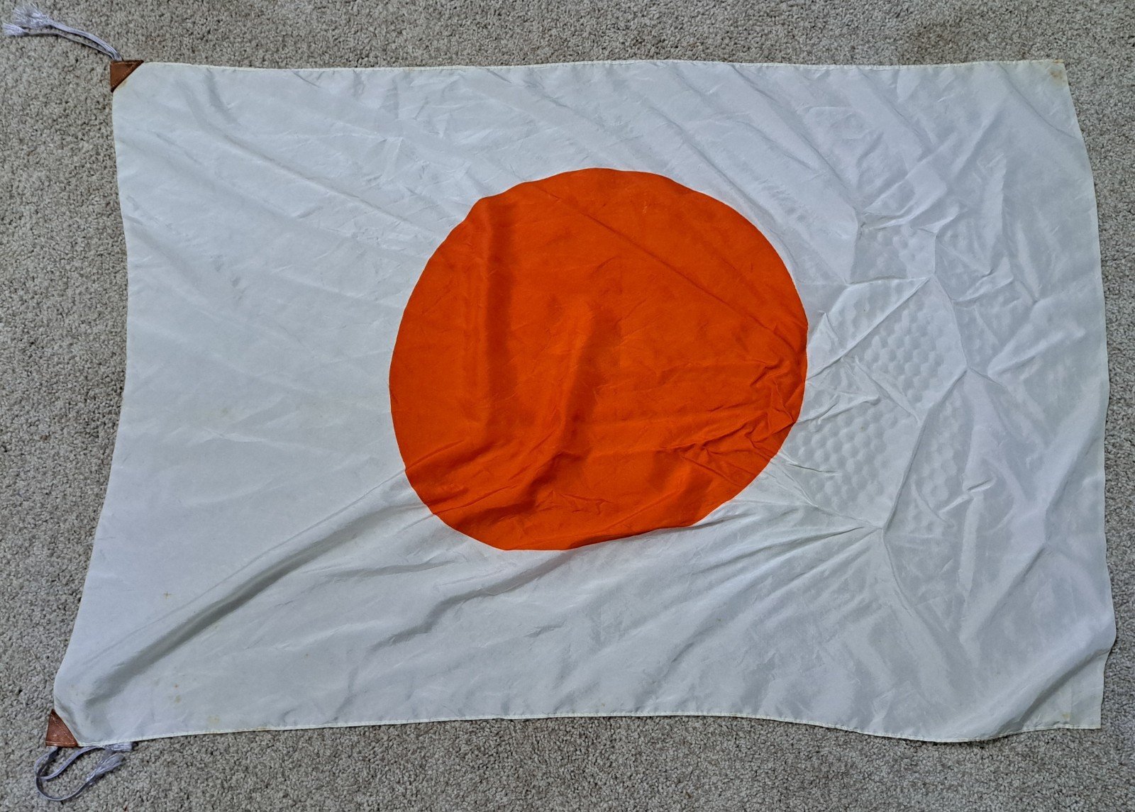Antique Japanese WWII Rising Sun Silk Flag