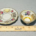 Vintage Cherry China Teacup Saucer Edelstein Bavaria Germany