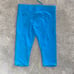 EUC Lorna Jane Turquoise Athletic Workout Leggings Size Medium