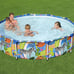 New Easy Setup 10 ft. x 26 in. Round Above Ground Kiddie Pool Multicolor