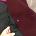 Coach cutw burgundy coat