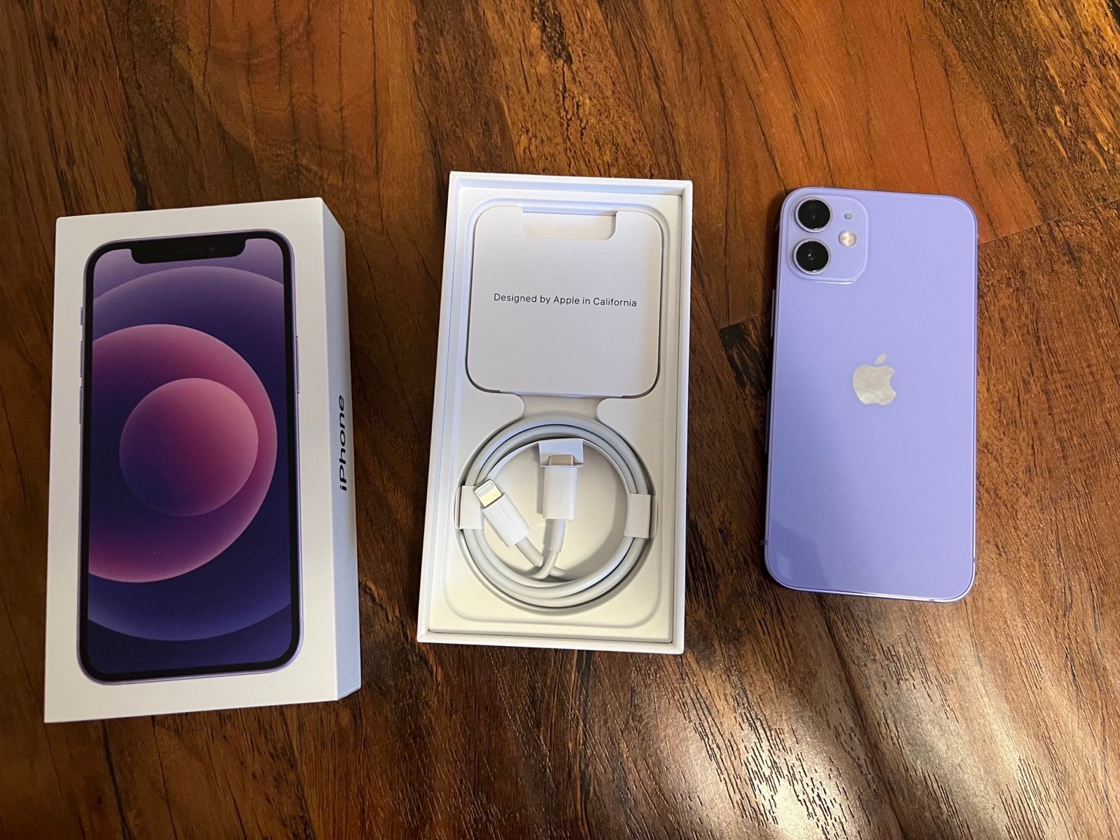 Brand New iPhone 12 mini Violet Purple 256gb - unlocked www