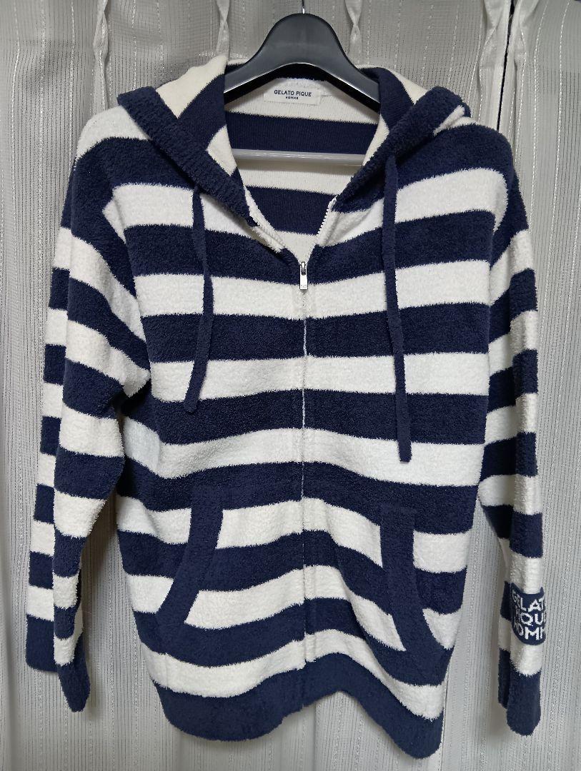 GELATO PIQUE HOMME Striped Hooded Roomwear, Tagless