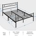 Metal Full Size Bed Frame, Platform Bed Frame, Mattress Foundation | SALE