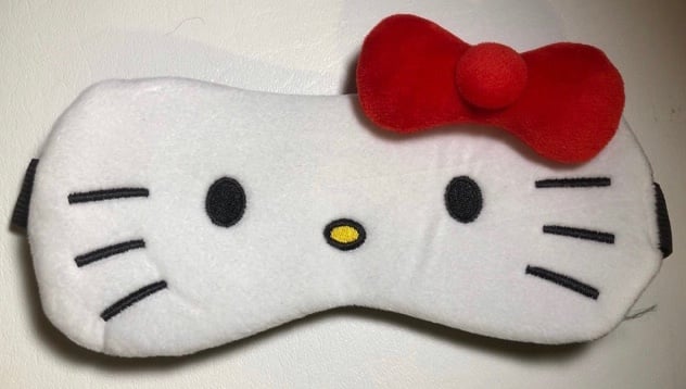 Limited Edition Hello Kitty Plush Sleep Mask