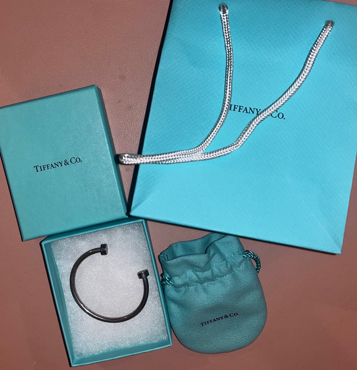 Vintage Tiffany and Co Circle Bracelet