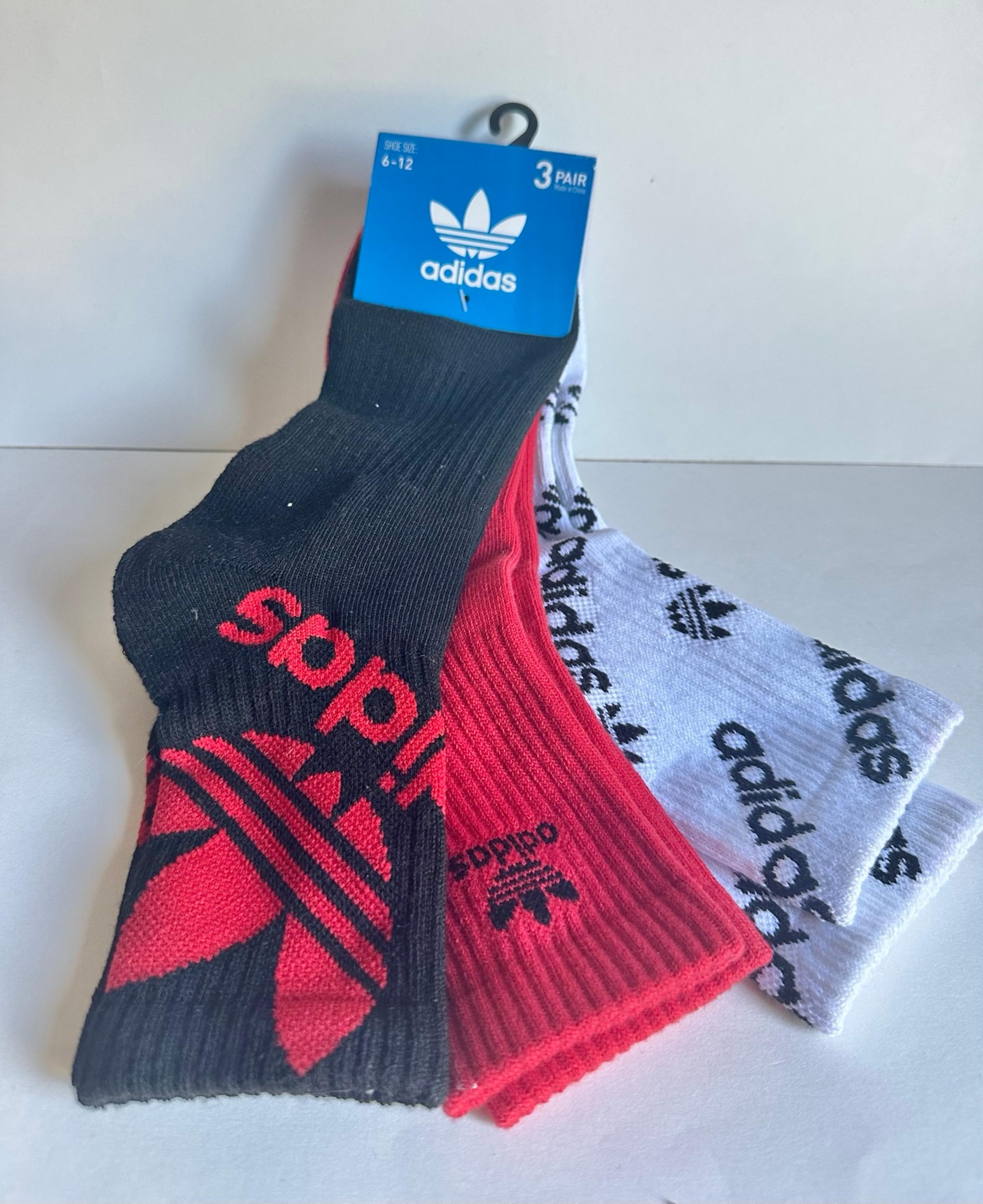 Adidas quarter socks 3-pack