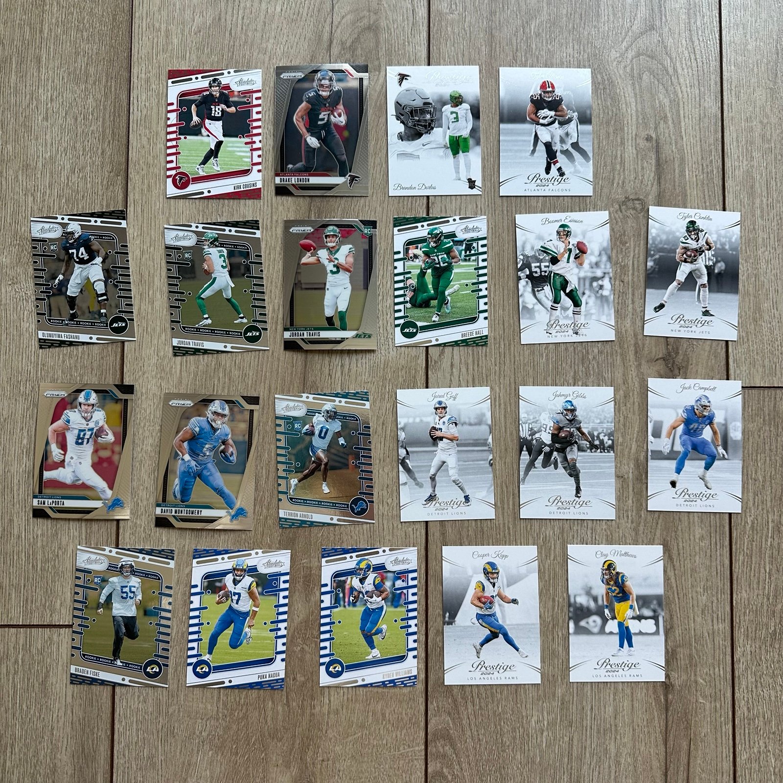 2024 Panini Prizm / Absolute Football NFL Football Cards #1