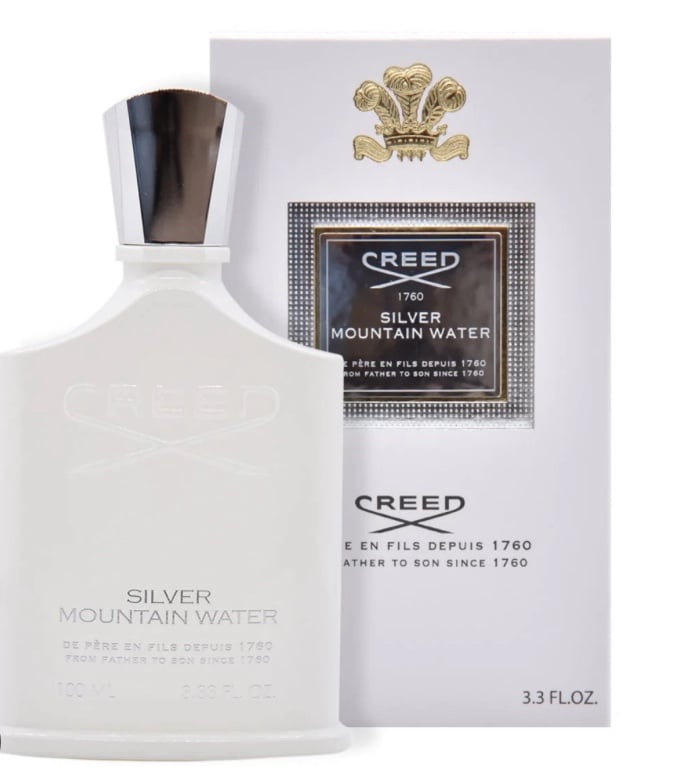 Creed Silver Mountain Water 100ml (3.3 oz) %100 AUTHENTIC BRAND NEW & SEALED