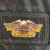 Vintage Harley Davidson Leather Vest Zip Black Logo Women’s Size Medium VTG