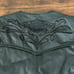 Vintage Harley Davidson Leather Vest Zip Black Logo Women’s Size Medium VTG