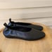 Eileen Fisher Naomi Nappa black leather ballet flats size 7.5
