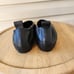 Eileen Fisher Naomi Nappa black leather ballet flats size 7.5