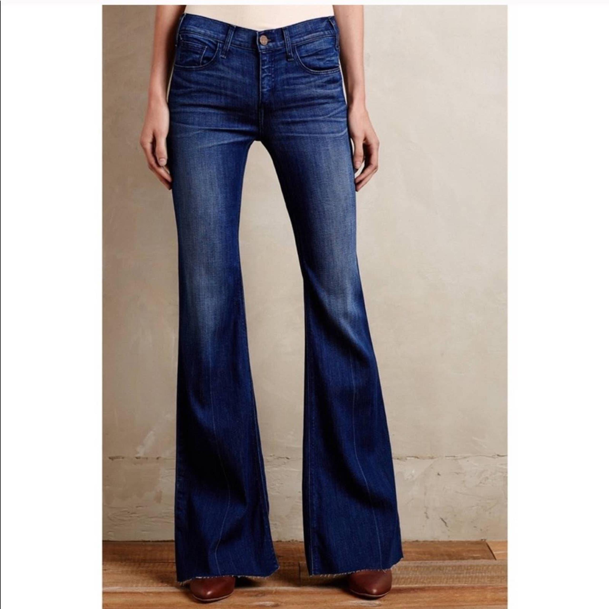 McGuire Denim Mid Rise Flare Jeans