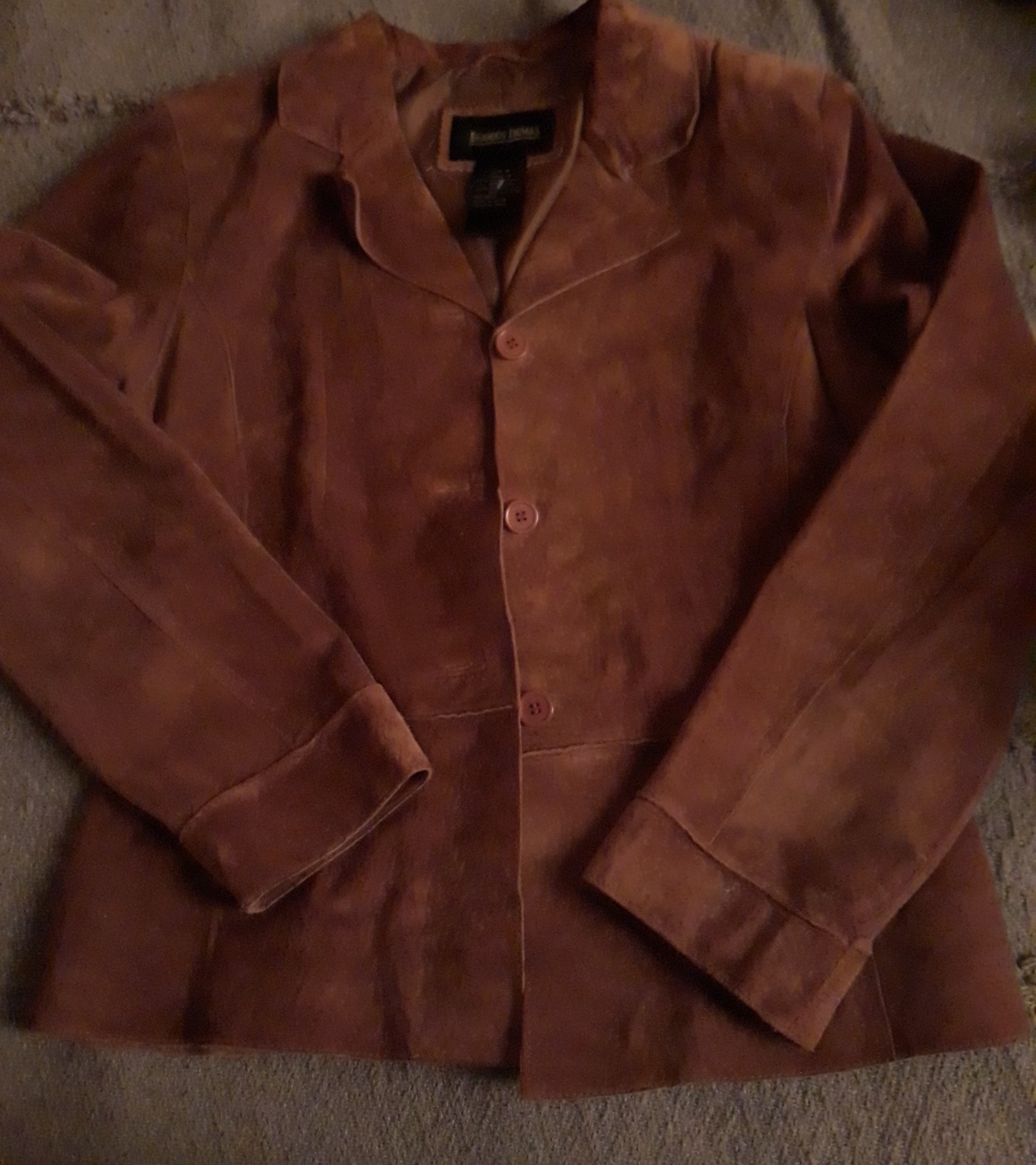 100% soft Leather Brandon Thimas jacket size Medium