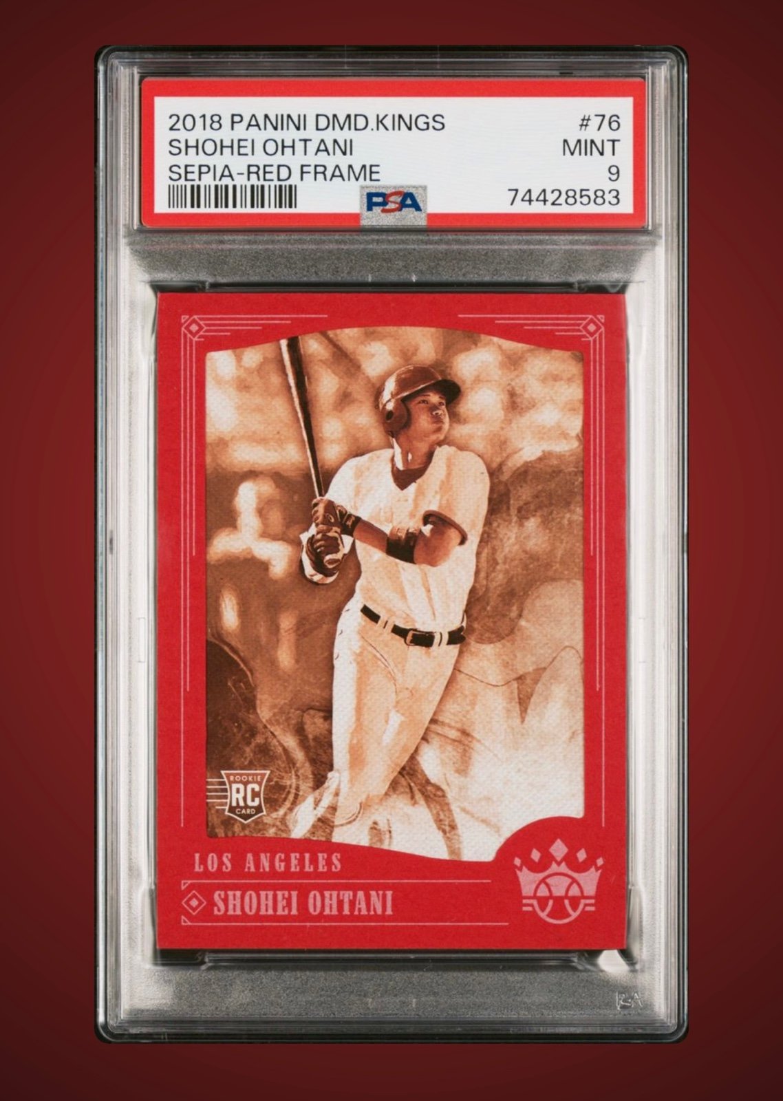 2018 Diamond Kings Shohei Ohtani RC