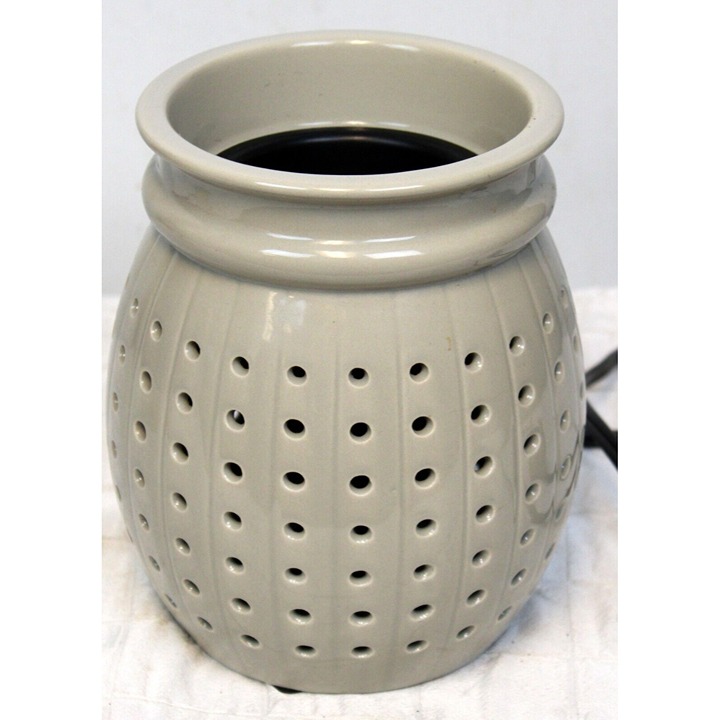 Yankee Candle Beige Scenterpiece LED Olivia Timer Electric Wax Tart Melt Warmer