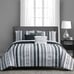 NEW KING SIZE 10 Piece Bed in a Bag Comforter Bedding Sheets 3 Decorative Pillow