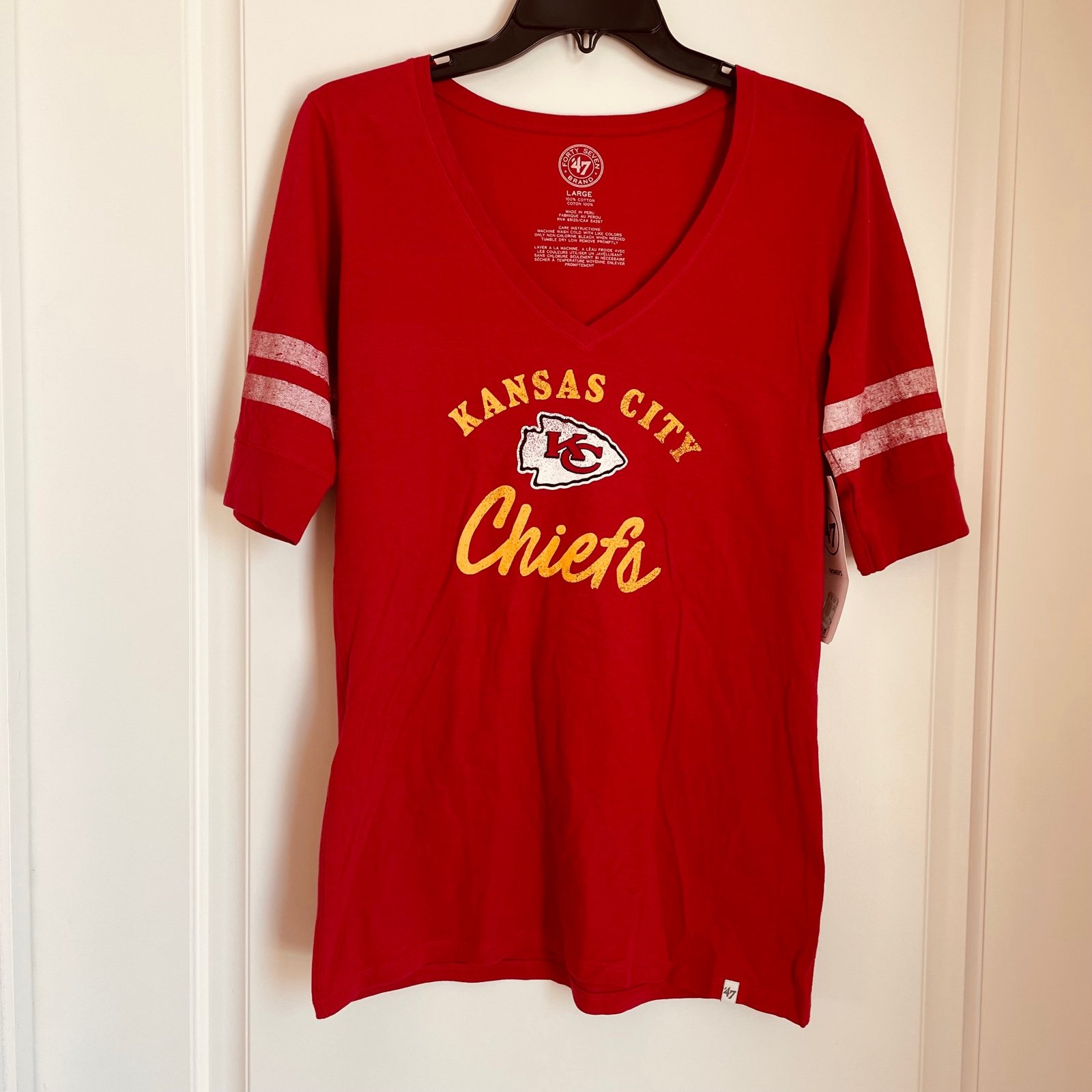 NFL Kansas City Chiefs Tee Large