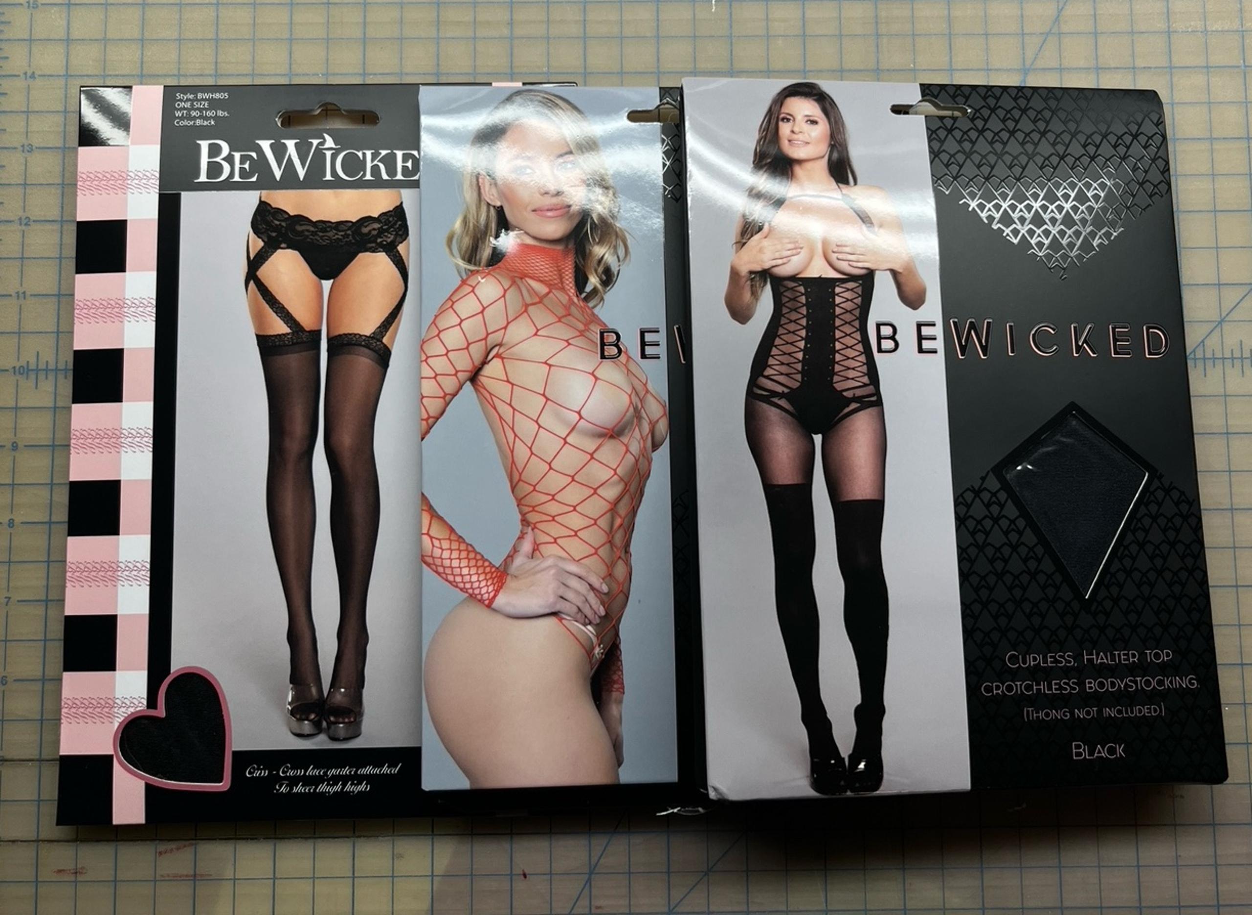 Bewicked Lingerie - 3 Styles Included - Be Wicked!