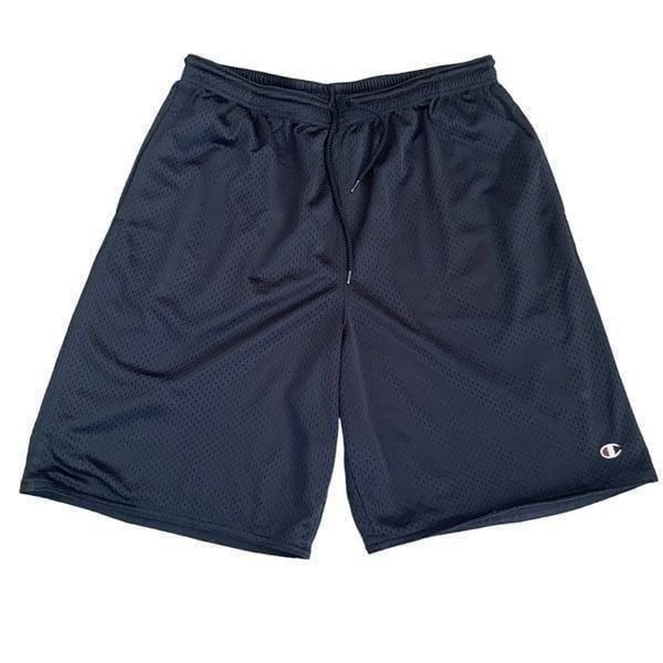Champion Double Sided Black Unisex Sporty Running Shorts SZ M
