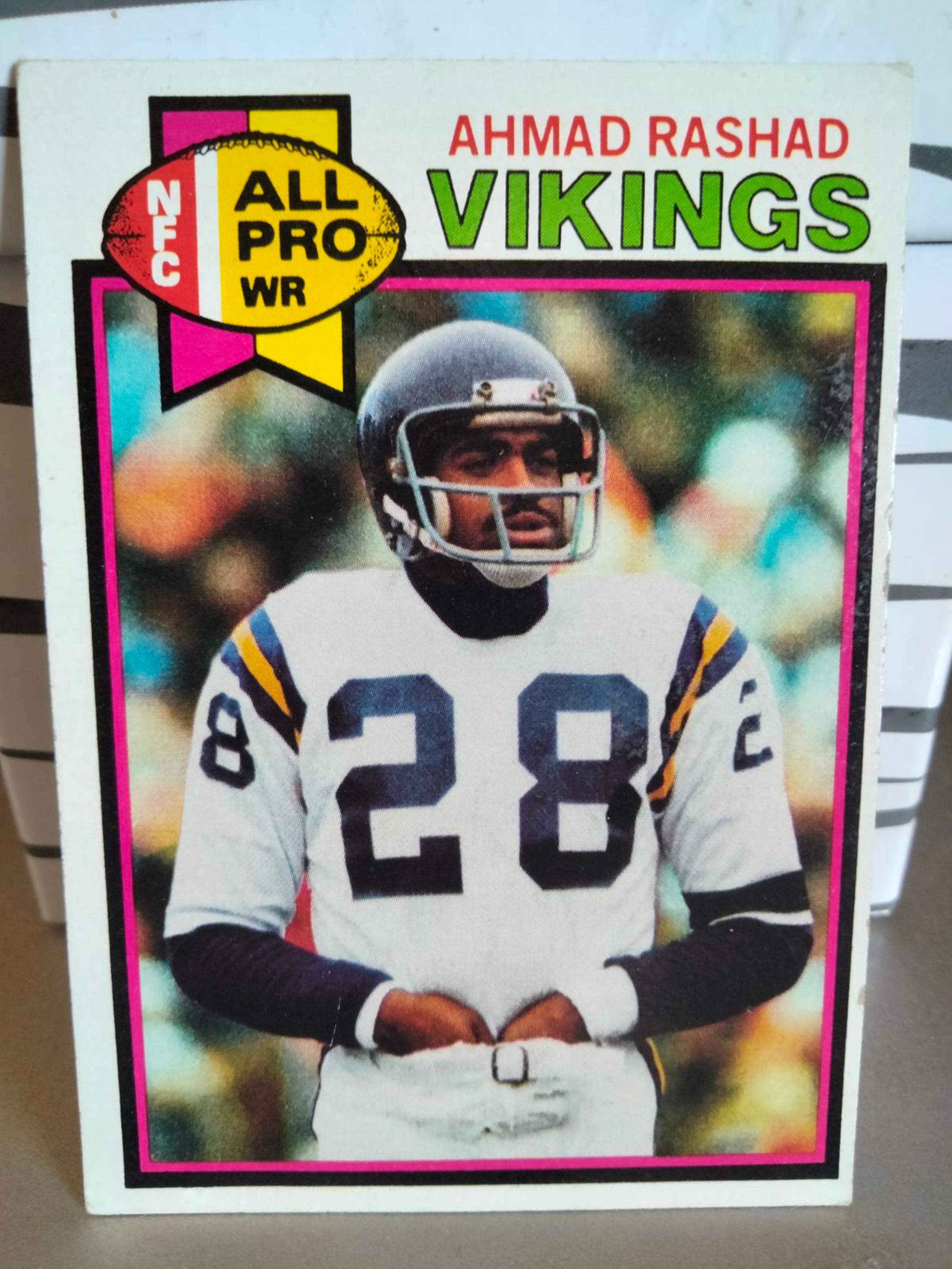 Ahmad Rashad Topps 1979 NFC All Pro Card