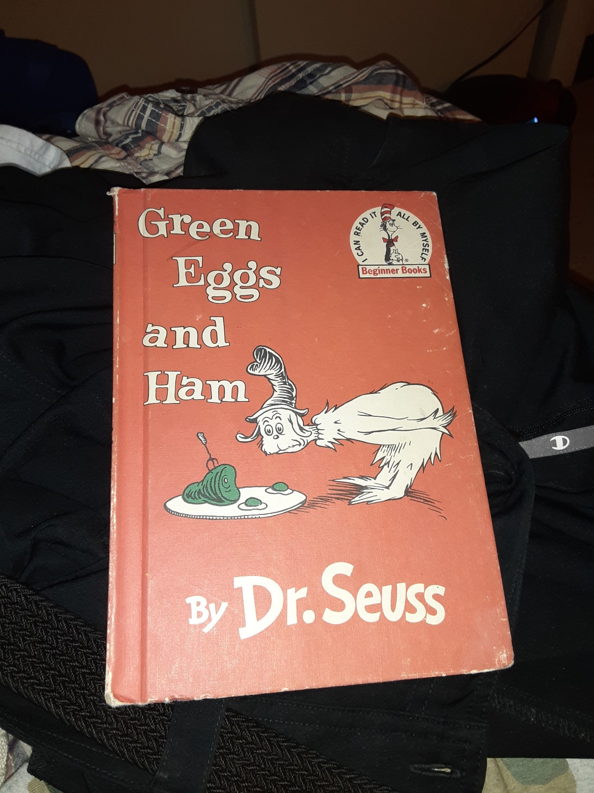 1960 Dr Seuss GREEN EGGS AND HAM BEGINNER BOOK NRMINT CONDITION