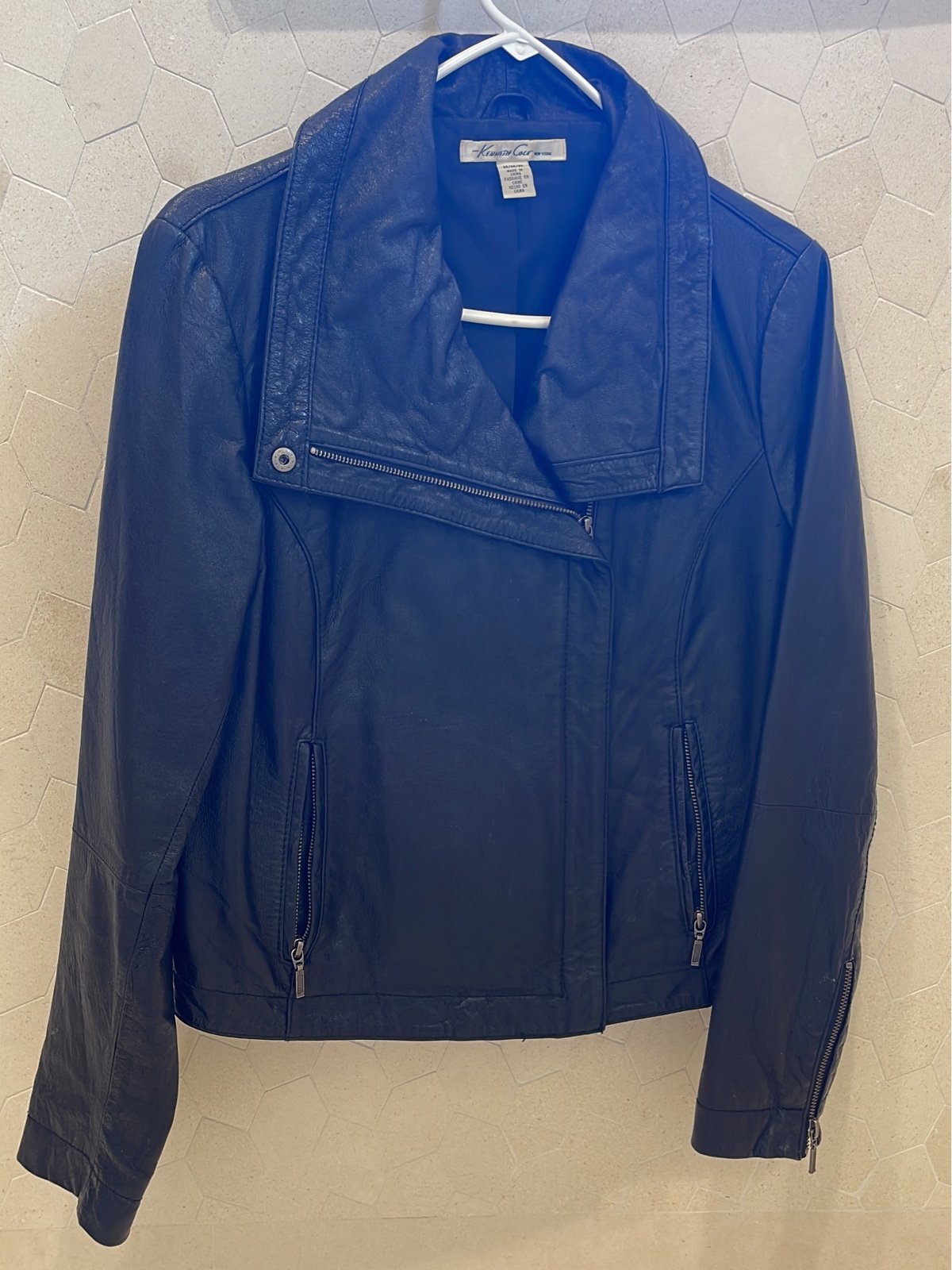 Kenneth Cole Women’s Leather Jacket
