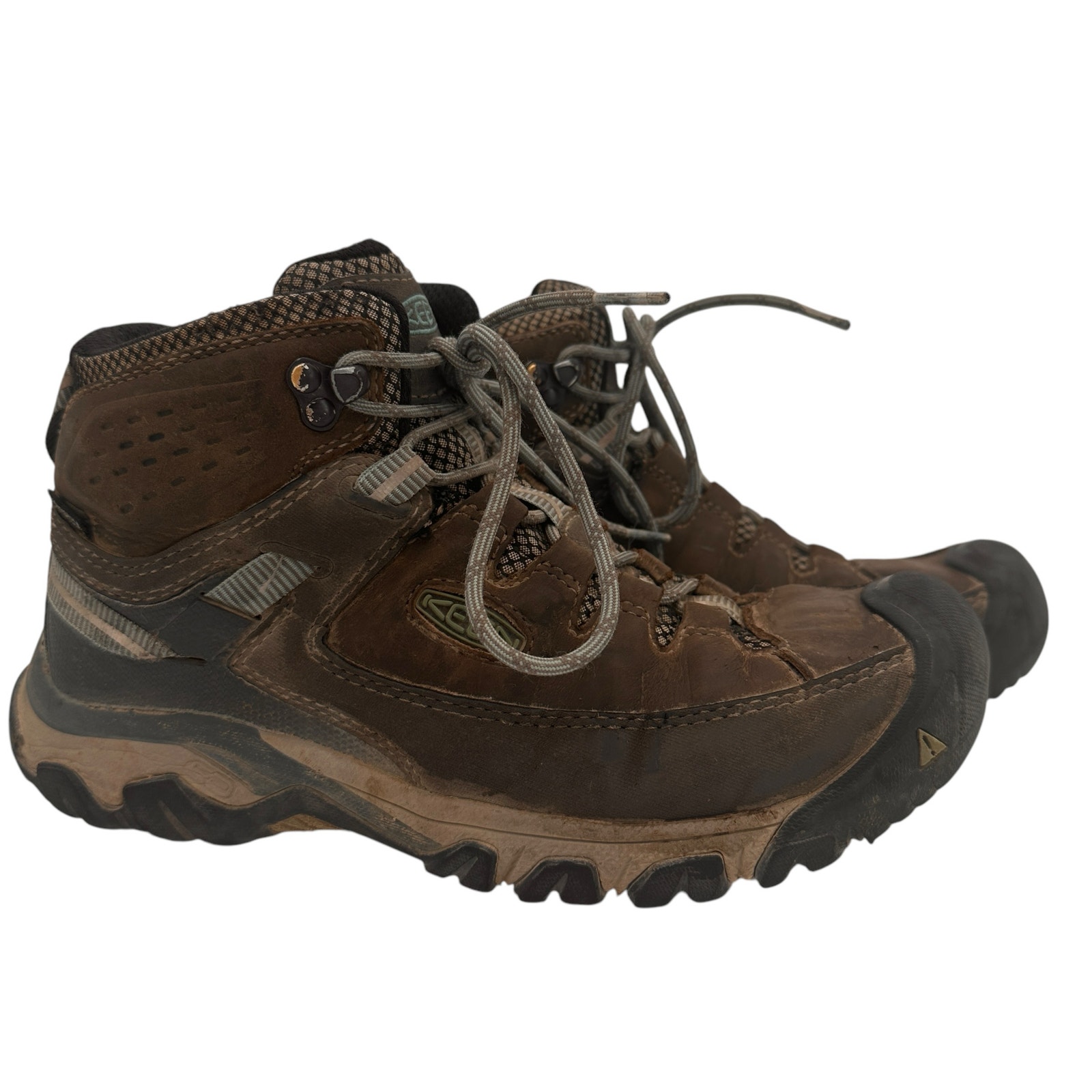 Keen Women's Brown Leather Targhee III Mid Waterproof Boots Size 9