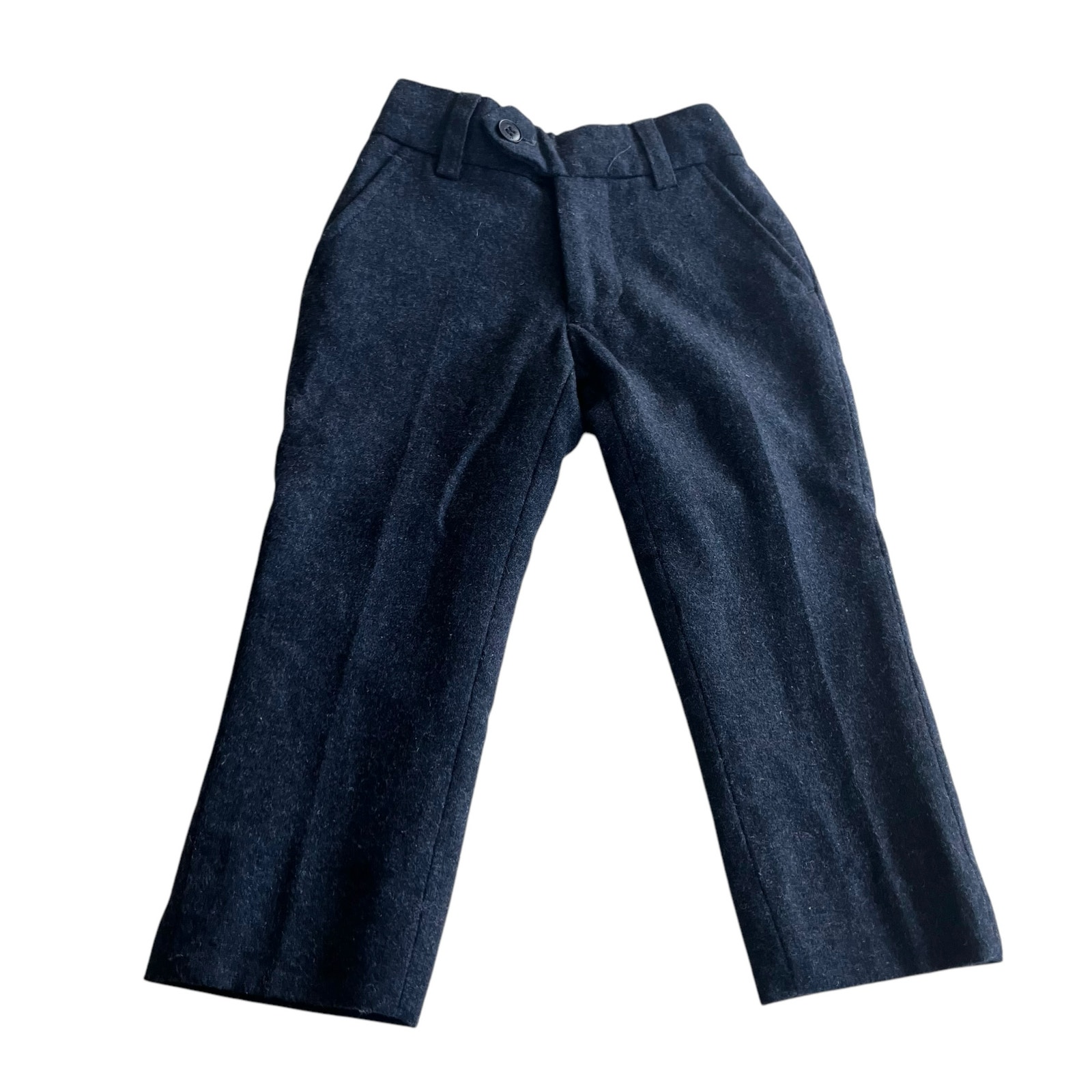 Appaman boys charoal gray wool blend suit dress pants size 4T