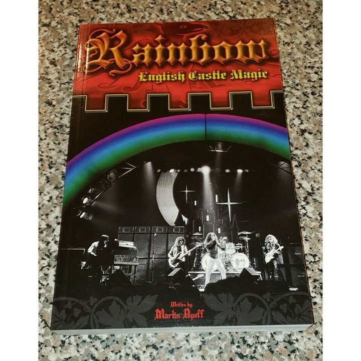 RAINBOW 1st edition ENGLISH CASTLE MAGIC martin popoff ritchie blackmore dio
