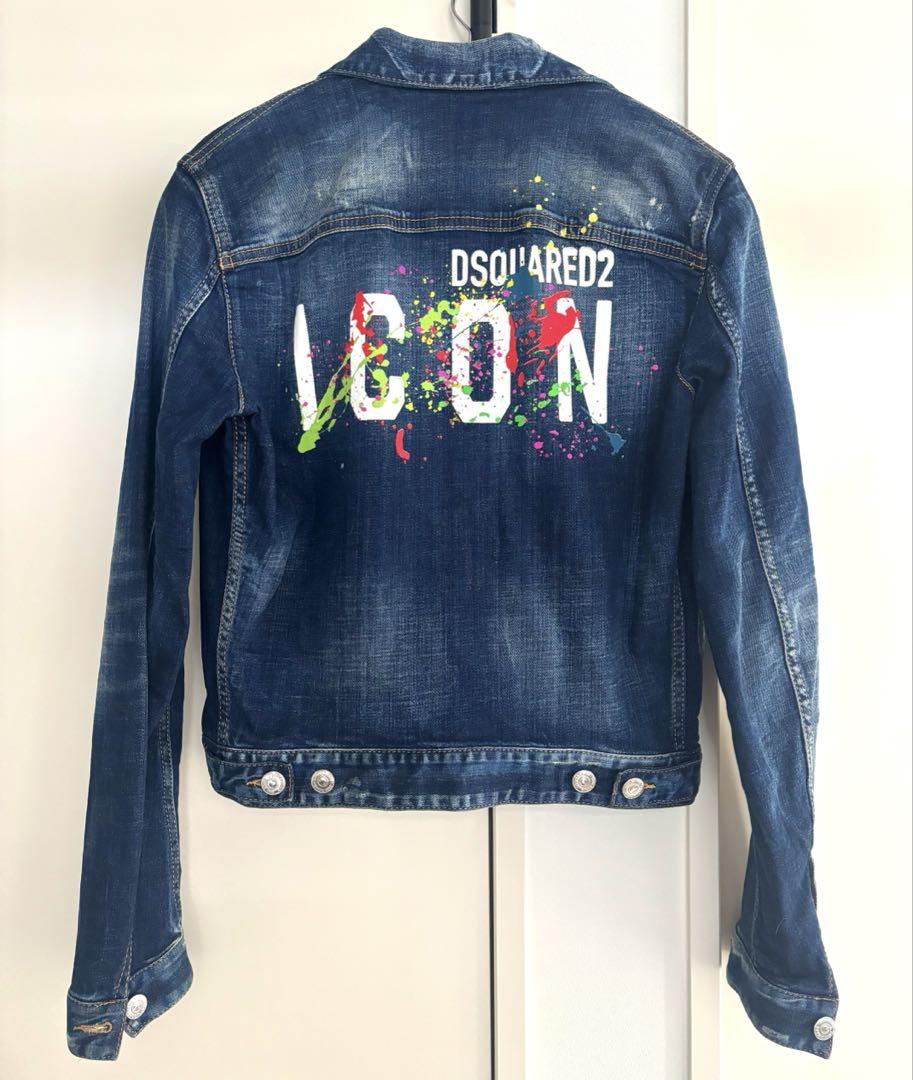 DSQUARED2 ICON Denim Jacket Size 36