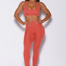 BOMBSHELL BURNT ORANGE REFINED RIB SET