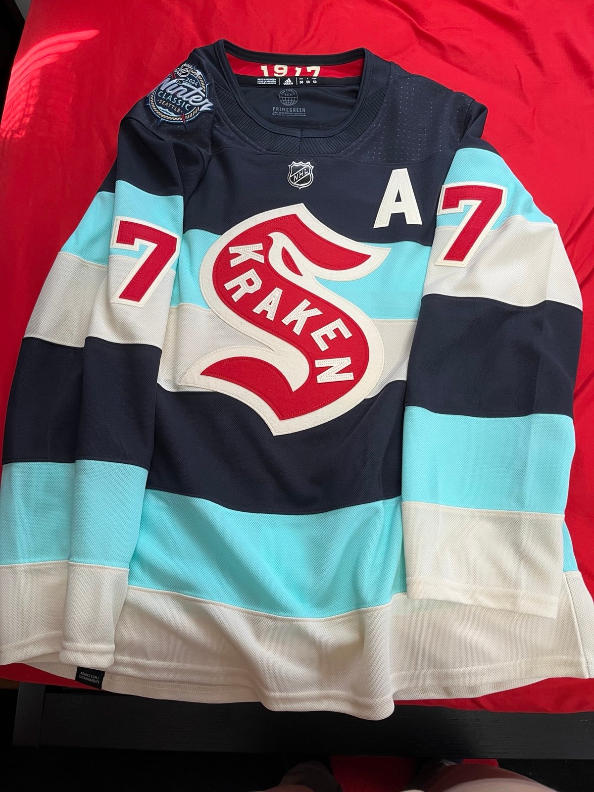 Seattle Kraken Winter Classic Jersey