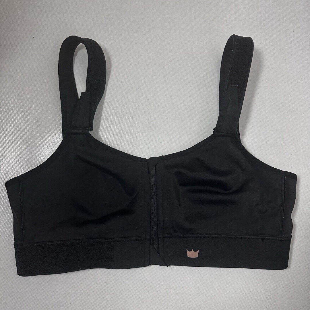SHEFIT Ultimate Womans Bra Small Impact Sports Bra Rose Gold Black 1 Luxe