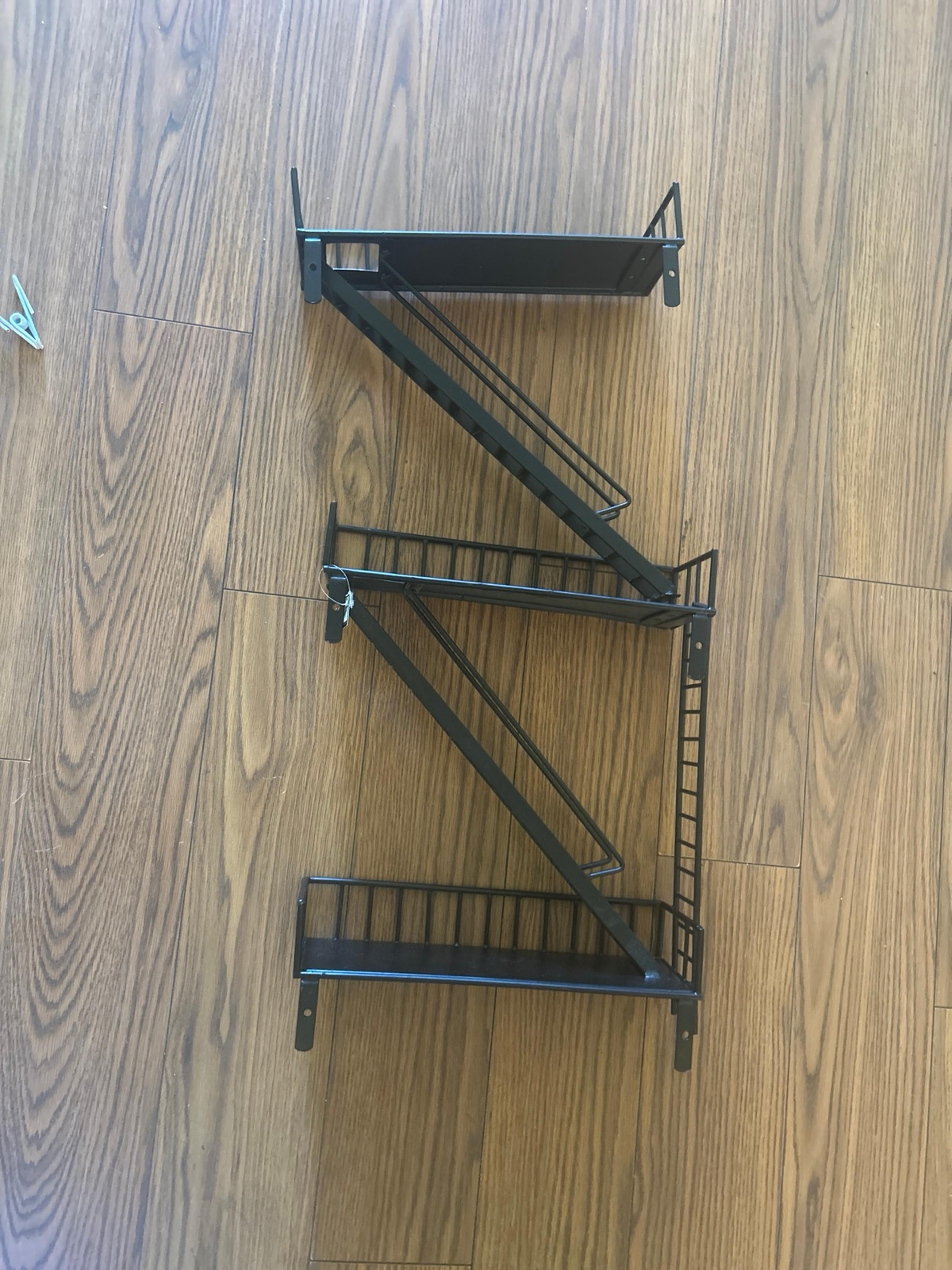 Fire escape shelf NEW for plants, photos