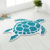 Sea Turtle Bathroom Rug Beach Bathroom Mats Rugs No Silp 26 x 24 Inch
