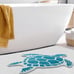 Sea Turtle Bathroom Rug Beach Bathroom Mats Rugs No Silp 26 x 24 Inch