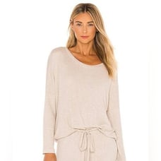 Eberjey Elon Ballet Top In Beige NEW size small