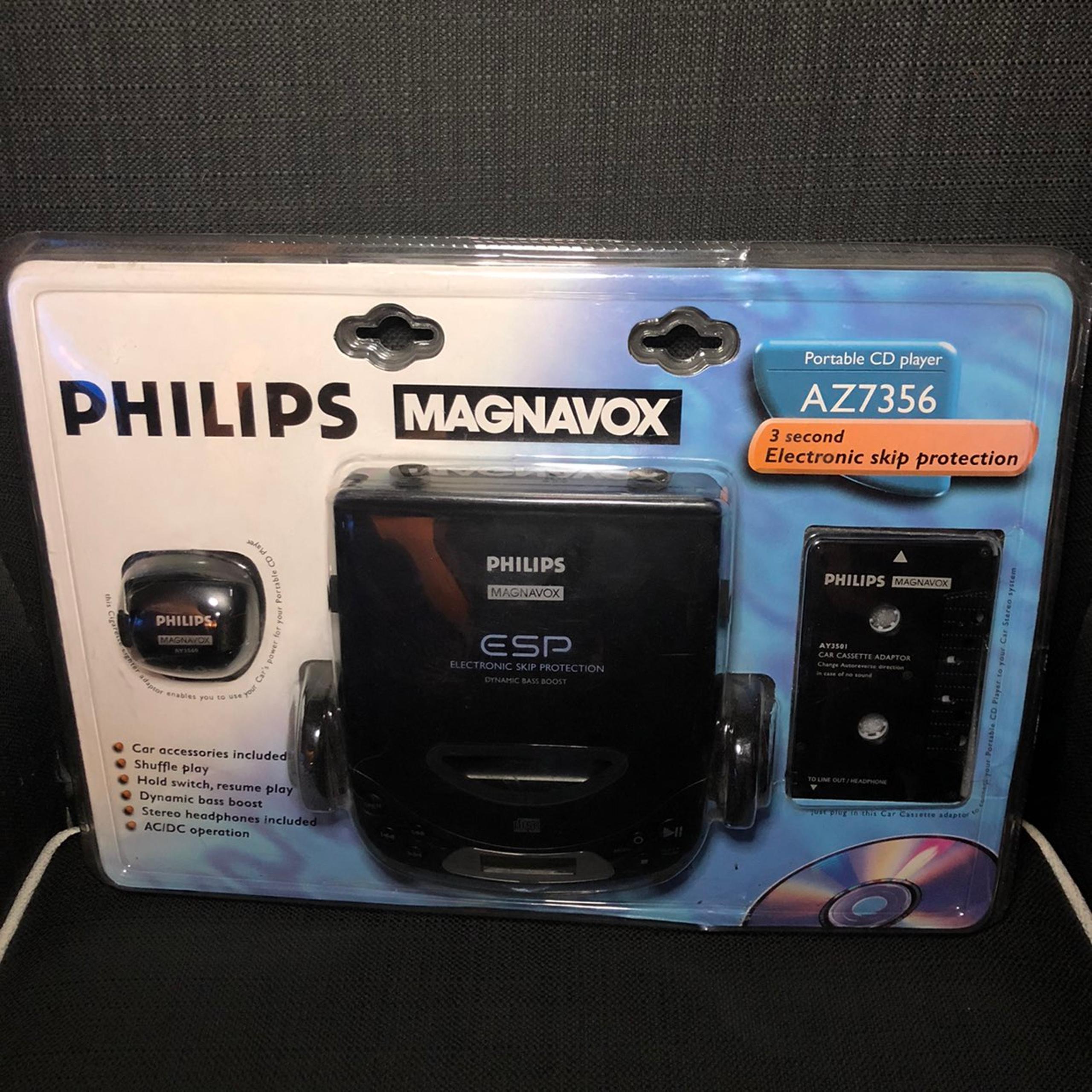 PHILIPS MAGNAVOX CD PLAYER SET AZ7356