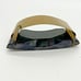 Vintage Black Marble and Brass Rocker Ink Blotter
