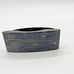 Vintage Black Marble and Brass Rocker Ink Blotter