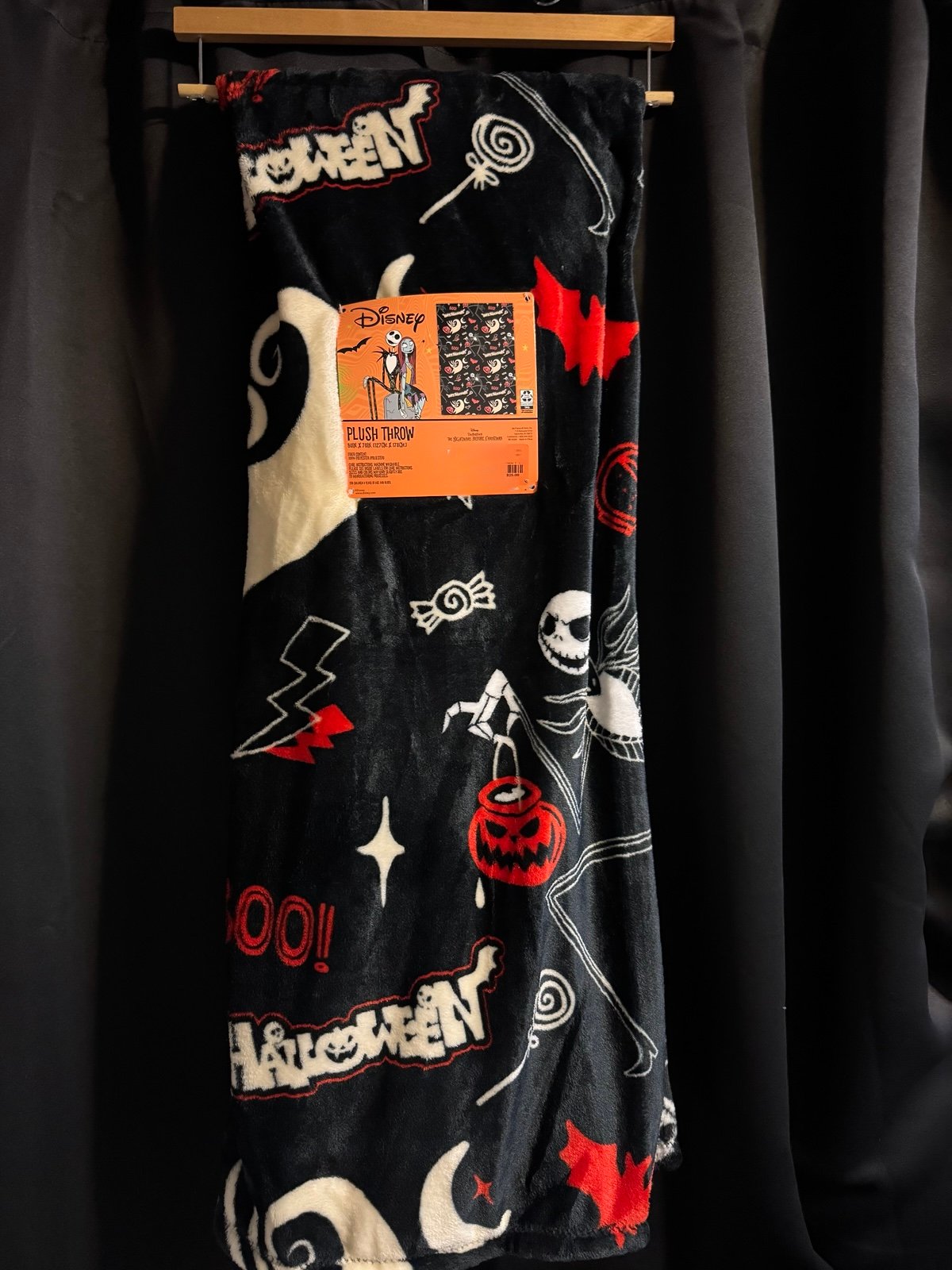 Disney The Nightmare Before Christmas 50x70” Blanket Jack Skellington