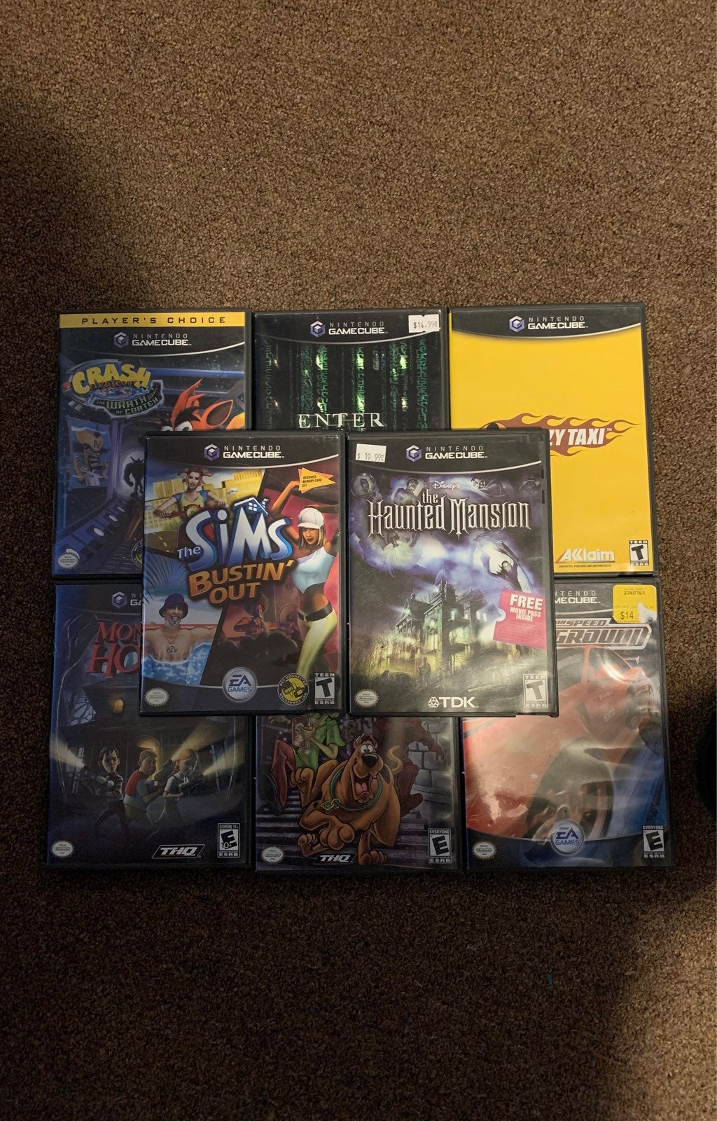 Gamecube games LOT**