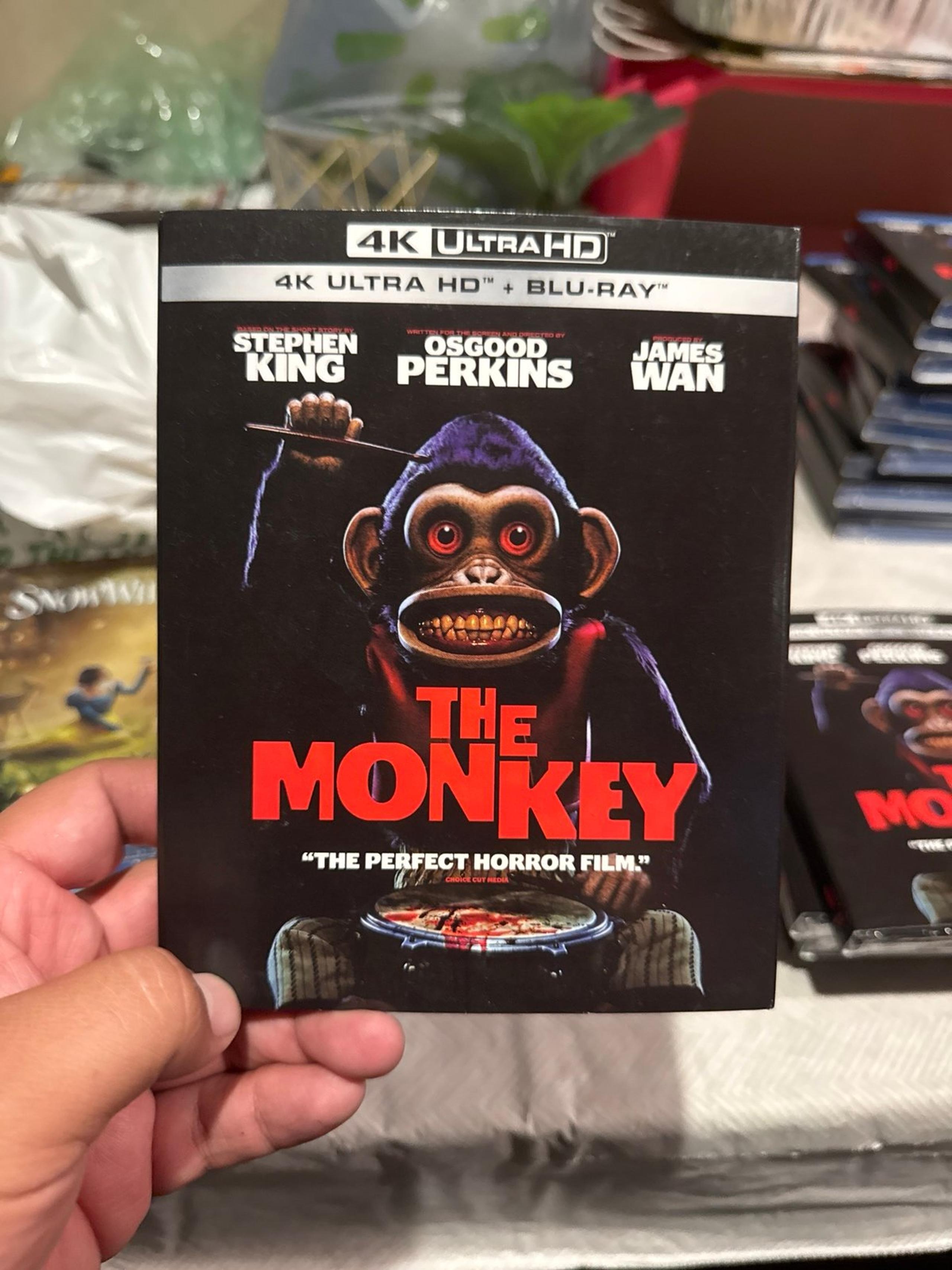 The Monkey 4k Blu ray combo brand new sealed