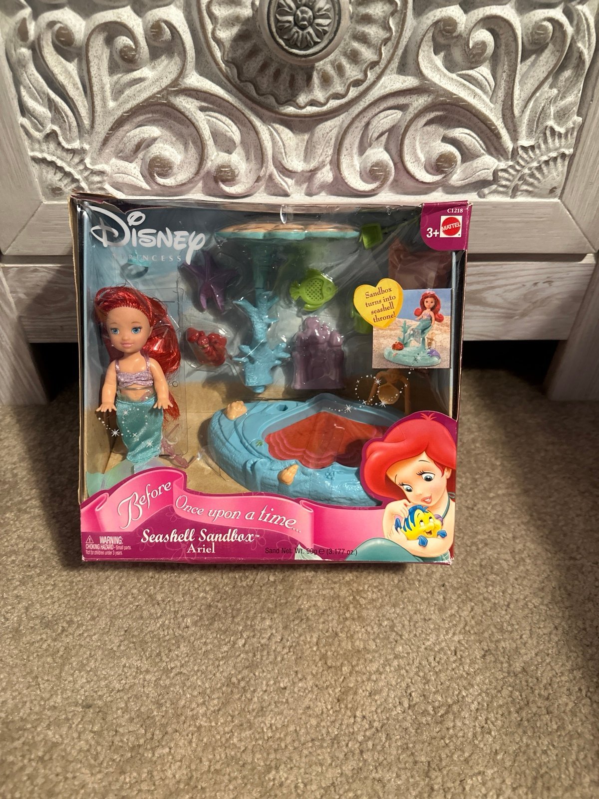 Disney Before Once Upon a time… Seashell Sandbox Ariel