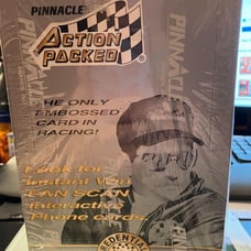 1996 Pinnacle Action-Packed Credentials Racing Cards