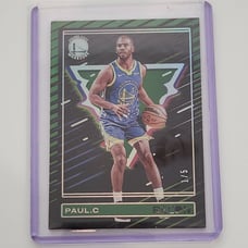 2023-24 Panini Recon Chris Paul Green Parallel SSP 1/5 FIRST PRINT Card #147