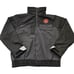 Air Canada Unisex Black Zip Up Convertible Hooded Soft Shell Casual Jacket Sz S